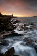 Sunset over Swanage
